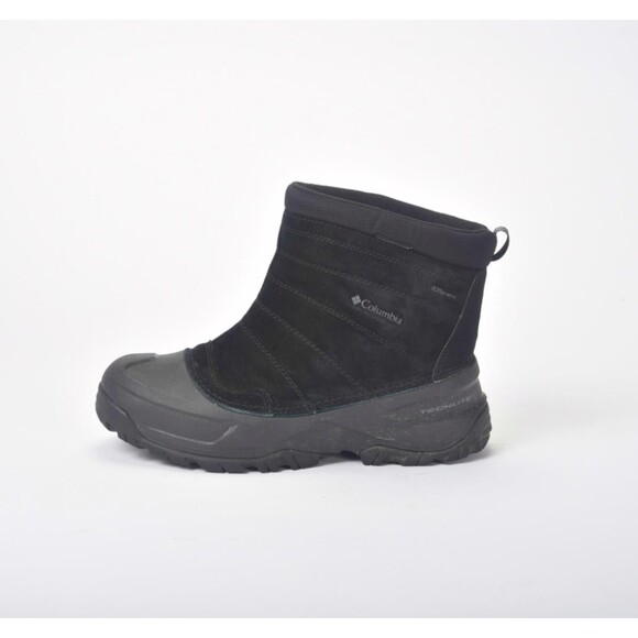 Columbia Techlite Black Suede Waterproof Boot w/ Omni Grip Sole Size 10 - Picture 1 of 6